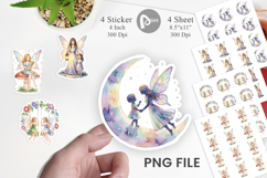 Fairy Mom Baby Fantasy Sticker Product Image 1