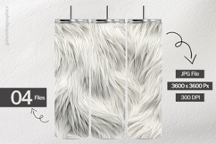 Fur Cream Digital Papers - 04 Variation Product Image 2