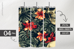 Skulls Digital Papers - 04 Variation Product Image 2