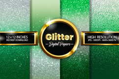 Glitter Digital Papers - 04 Variations Product Image 1