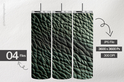 Green Leather Digital Papers - 04 Variation Product Image 2