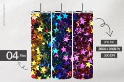 Star Glitter Digital Papers - 04 Variations Product Image 2