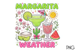 Summer Margarita Weather PNG Summer PNG Product Image 1
