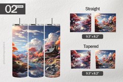 Spring Wallpaper Tumbler Wrap| Tumbler Sublimation Wrap Product Image 1