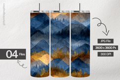 Mountain Digital Papers - 04 Variations Product Image 2