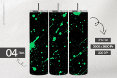 Green Splatter Digital Papers - 04 Variations Product Image 2