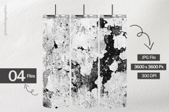 Distressed Paint Digital Papers - 04 Variations Product Image 2