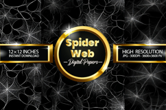 Spider Web Digital Papers - 04 Variations Product Image 1