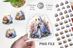 Fall Pumpkin Spice Coffee Sticker Product Image 1