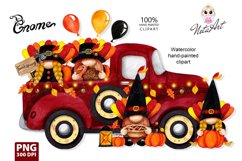 Gnomes for Thanksgiving, Gnomes Thanksgiving day on a truck Product Image 1