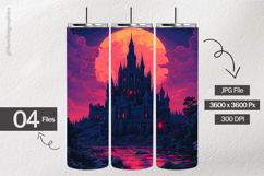 Gothic Castle Digital Papers - 04 Variations Product Image 2