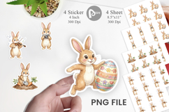 Active Hobby Easter Bunny Sticker Product Image 1