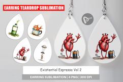 Existential Espresso Earring Product Image 1