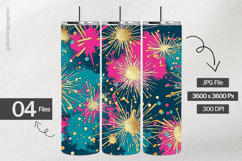 Multi Sparklers Digital Papers - 04 Variations Product Image 2