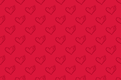 Pixel art Hearts prints |Valentine's seamless patterns Product Image 2
