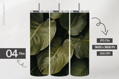 Large Leaves Digital Papers - 04 Variation Product Image 2
