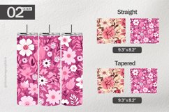 Tiny Flowers Tumbler Wrap| Tumbler Sublimation Wrap Product Image 1