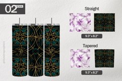 Smoke Tumbler Wrap| Tumbler Sublimation Wrap Product Image 1