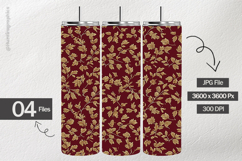 Small Leaves Digital Papers - 04 Variations Product Image 2