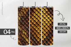 Snake Skin Digital Papers - 04 Variations Product Image 2