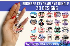 Business Keychain SVG Bundle | Business Quotes SVG | Round Product Image 1