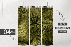 Olive Fur Digital Papers - 04 Variation Product Image 2