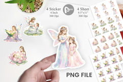 Fairy Mom Baby Fantasy Sticker Product Image 1