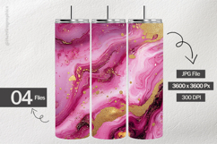 Pink Marble Digital Papers - 04 Variations Product Image 2