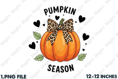 Pumpkin Season Png, Retro Halloween Png Product Image 1