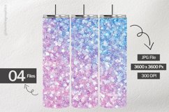 Pastel Glitter Digital Papers - 04 Variations Product Image 2