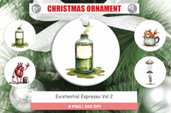 Existential Espresso Ornament Product Image 1