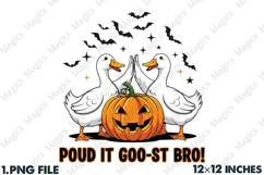 Funny Halloween Goose Png Product Image 1