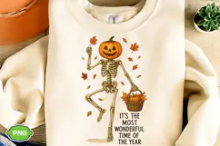 It's the Most Wonderful Time of The Year PNG, Halloween PNG Product Image 2