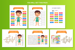 My Body Parts. Educational Flashcards Product Image 2