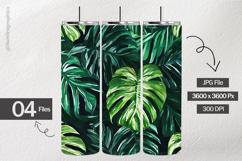 Monstera Digital Papers - 04 Variations Product Image 2