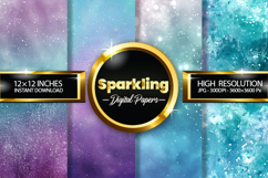 Sparkling Digital Papers - 04 Variations Product Image 1