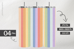 Rainbow Pattern Digital Papers - 04 Variations Product Image 1