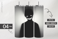 Monster Shadow Digital Papers - 04 Variations Product Image 2