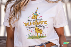 Funny Birthday Animals PNG Product Image 5