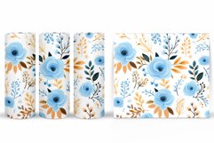 Wildflowers Tumbler. Flowers Tumbler Sublimation Product Image 2
