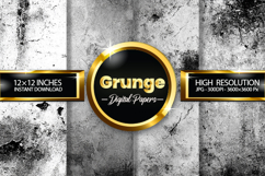 Grunge Digital Papers - 04 Variations Product Image 1
