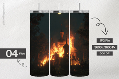 Burning Orthodox Digital Papers - 04 Variations Product Image 2