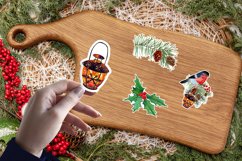 Christmas stickers png, Christmas stickers print and cut Product Image 3