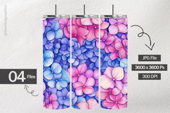 Hydrangea Digital Papers - 04 Variations Product Image 2