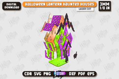 3D Halloween Lantern Haunted House | Halloween Decorations Product Image 2