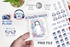 Sarcastic Introvert Quotes Sticker Product Image 1