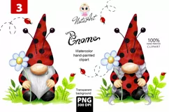 gnome ladybugs, Ladybug family genomes png clipart Product Image 1