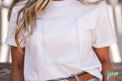 Pastel Summer Preppy Hand-Drawn Frame Product Image 5