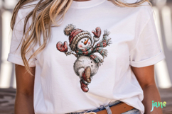 Whimsical Christmas Snowmans Clipart Product Image 5