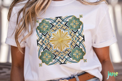 Artisanal Decorative Tile Clipart Bundle Product Image 5